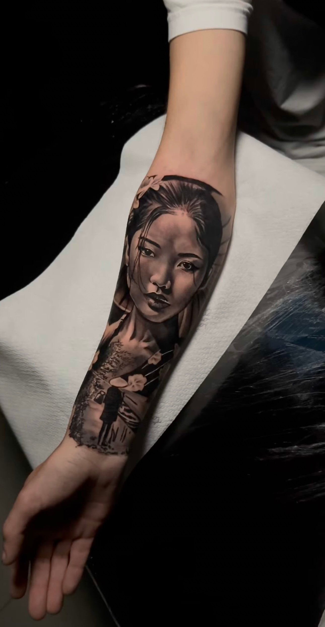 Realistic tattoo