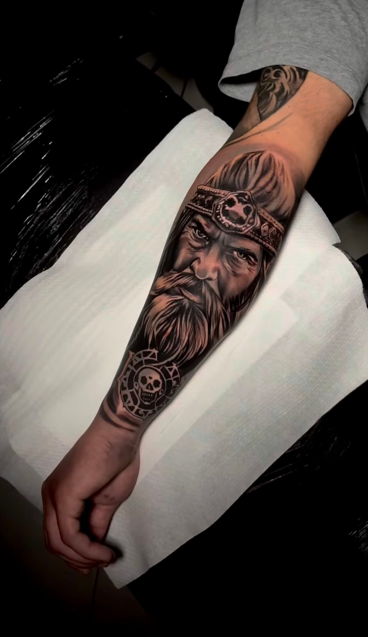 Realistic tattoo