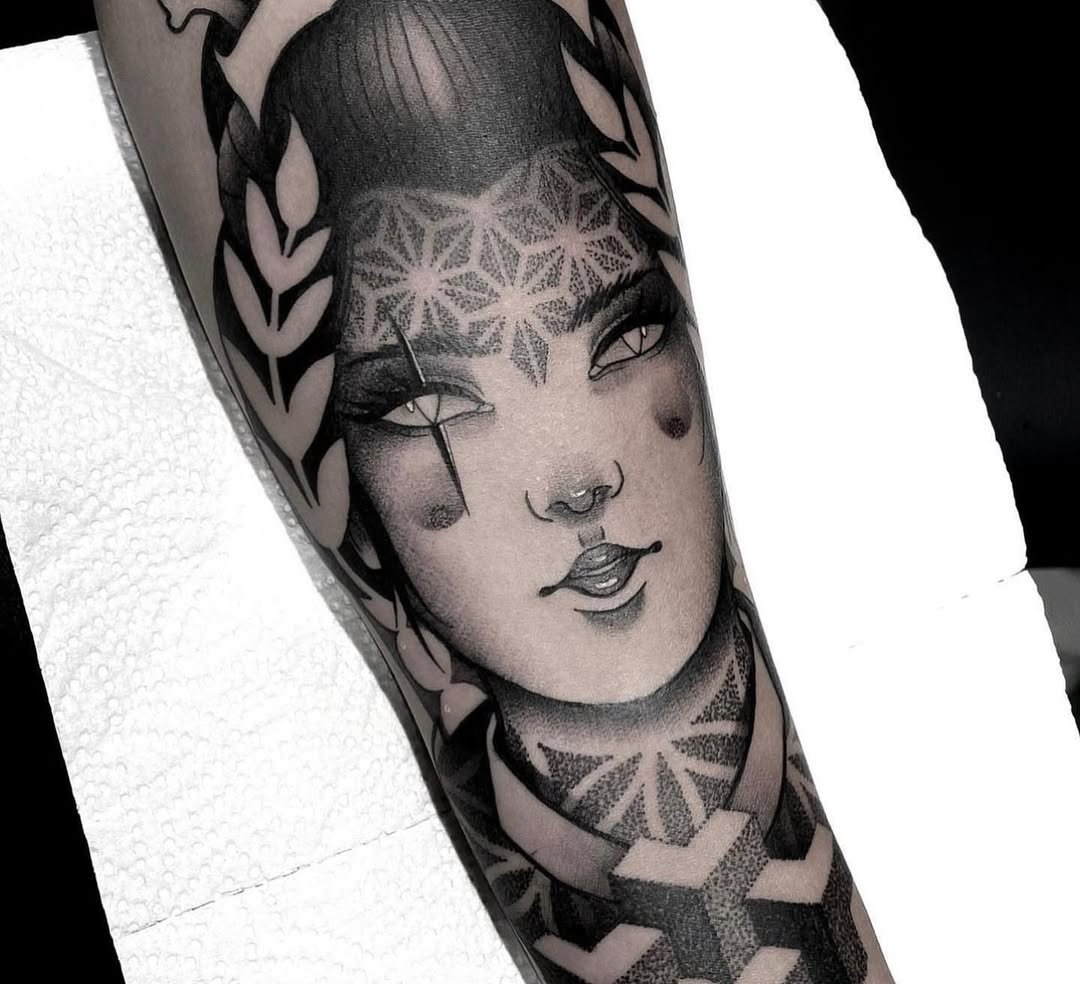 Dotwork tattoo