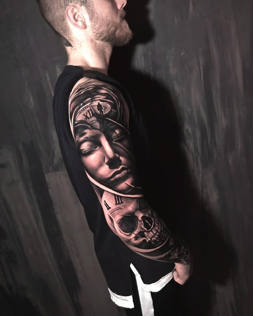 Full sleeve tattoo