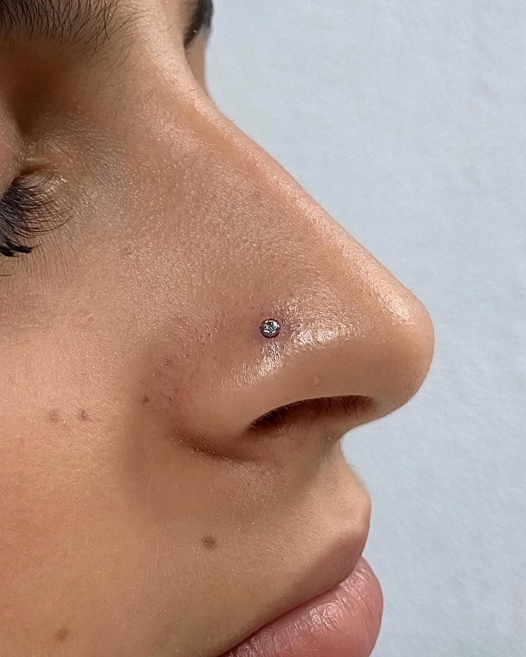 Nose piercing
