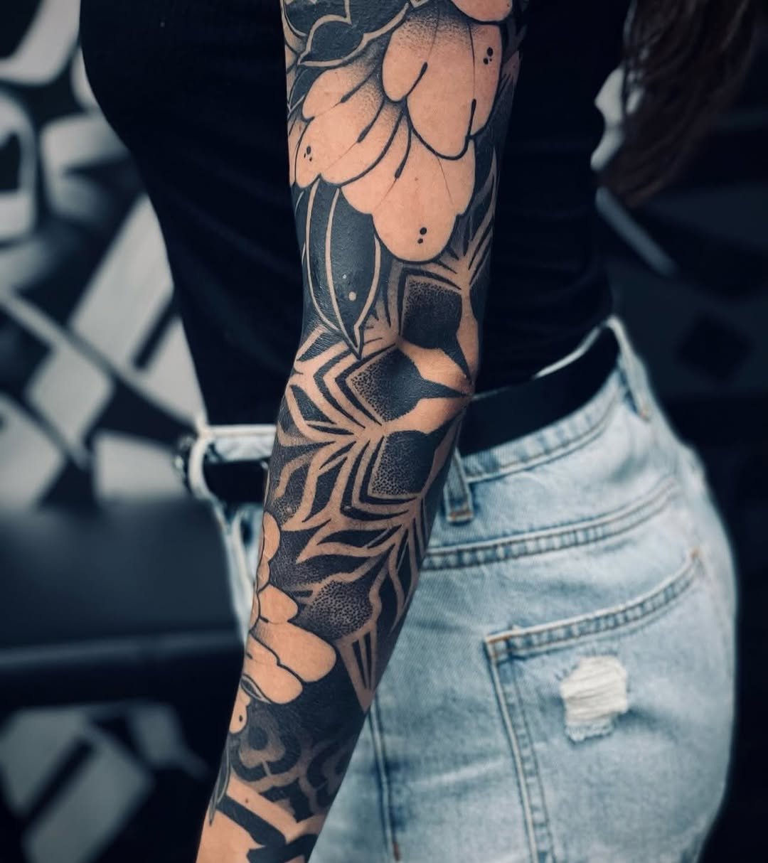 Dotwork tattoo