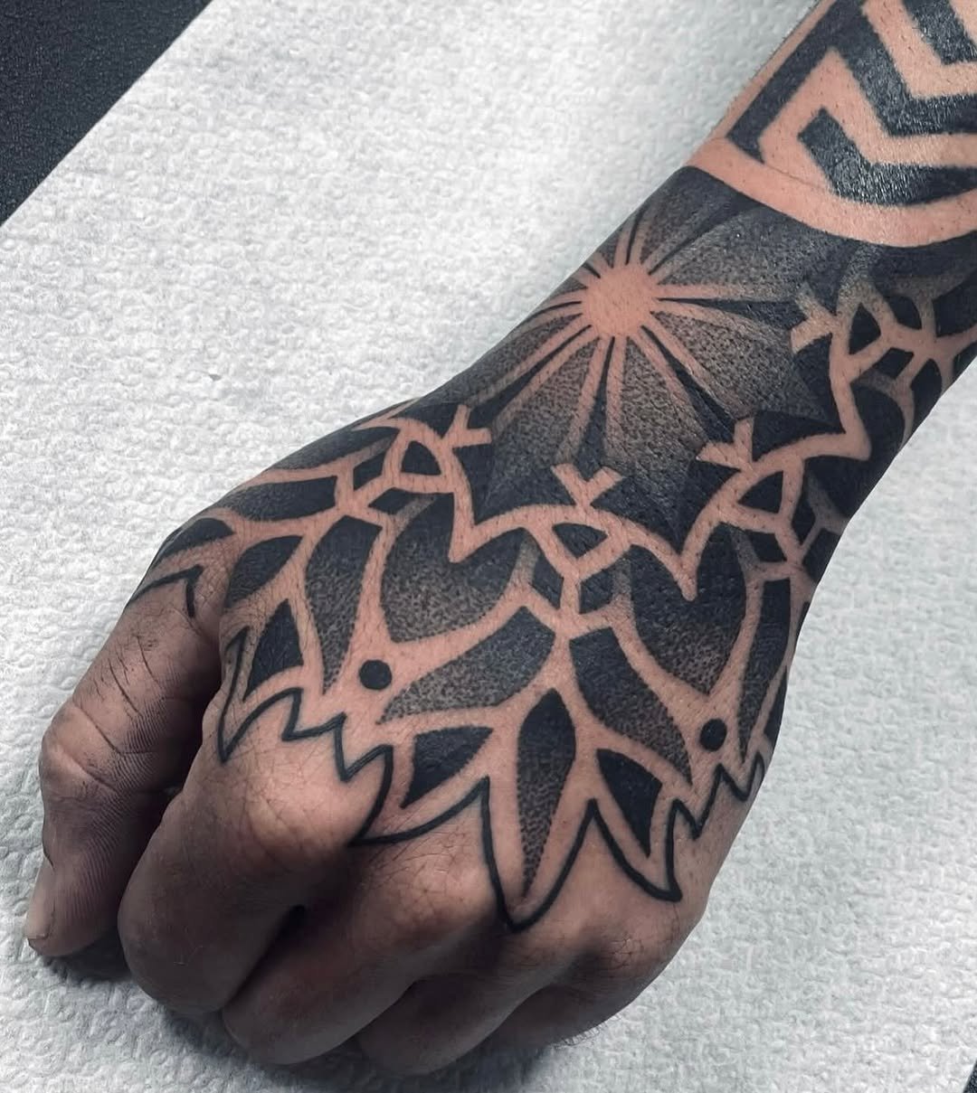 Dotwork tattoo