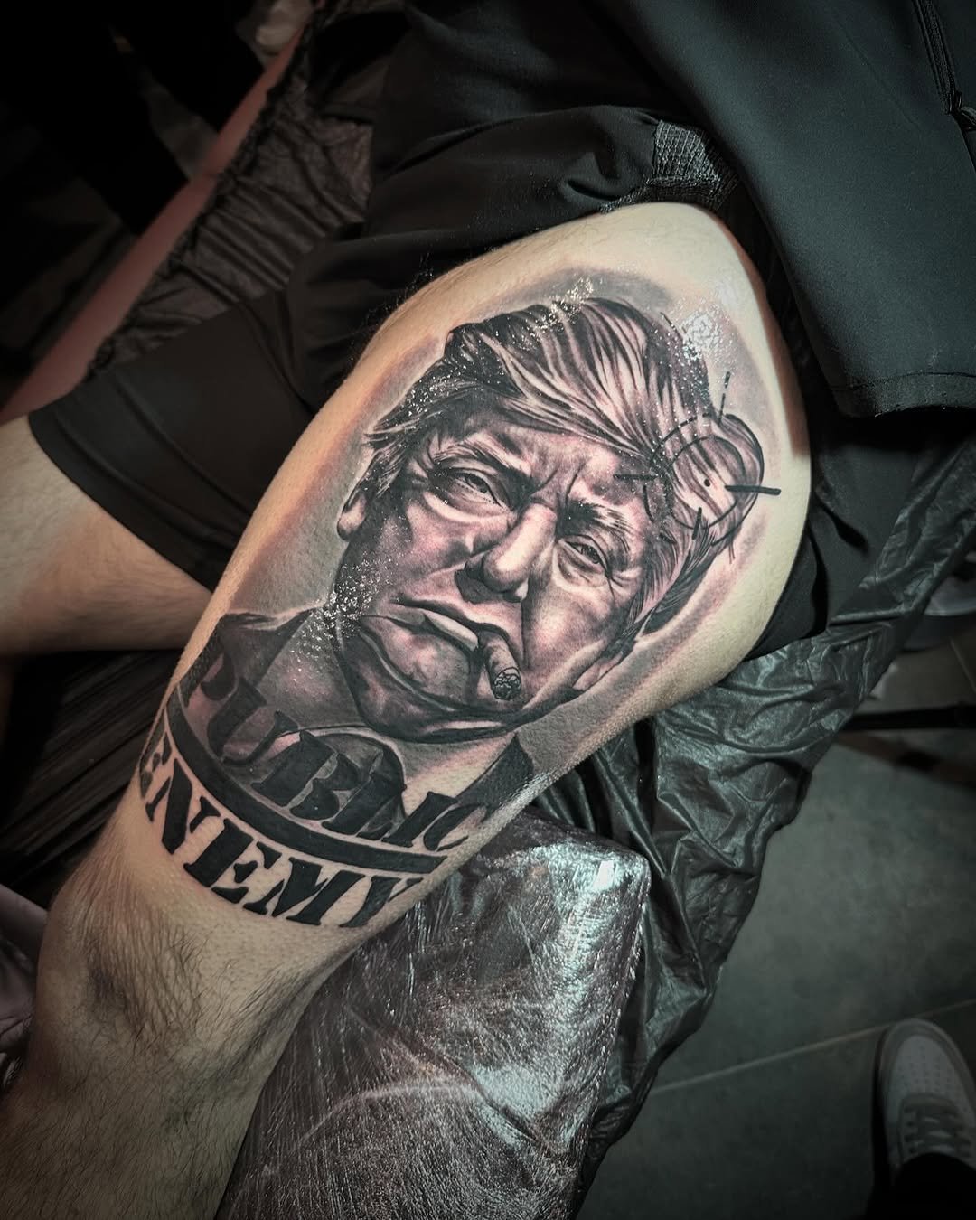 Realistic tattoo