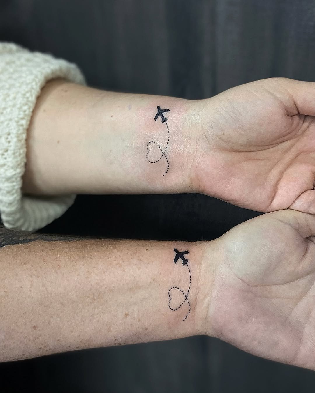 Fine line tattoo