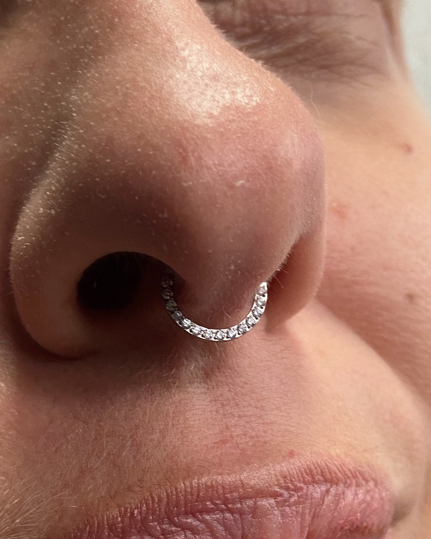 Nose piercing
