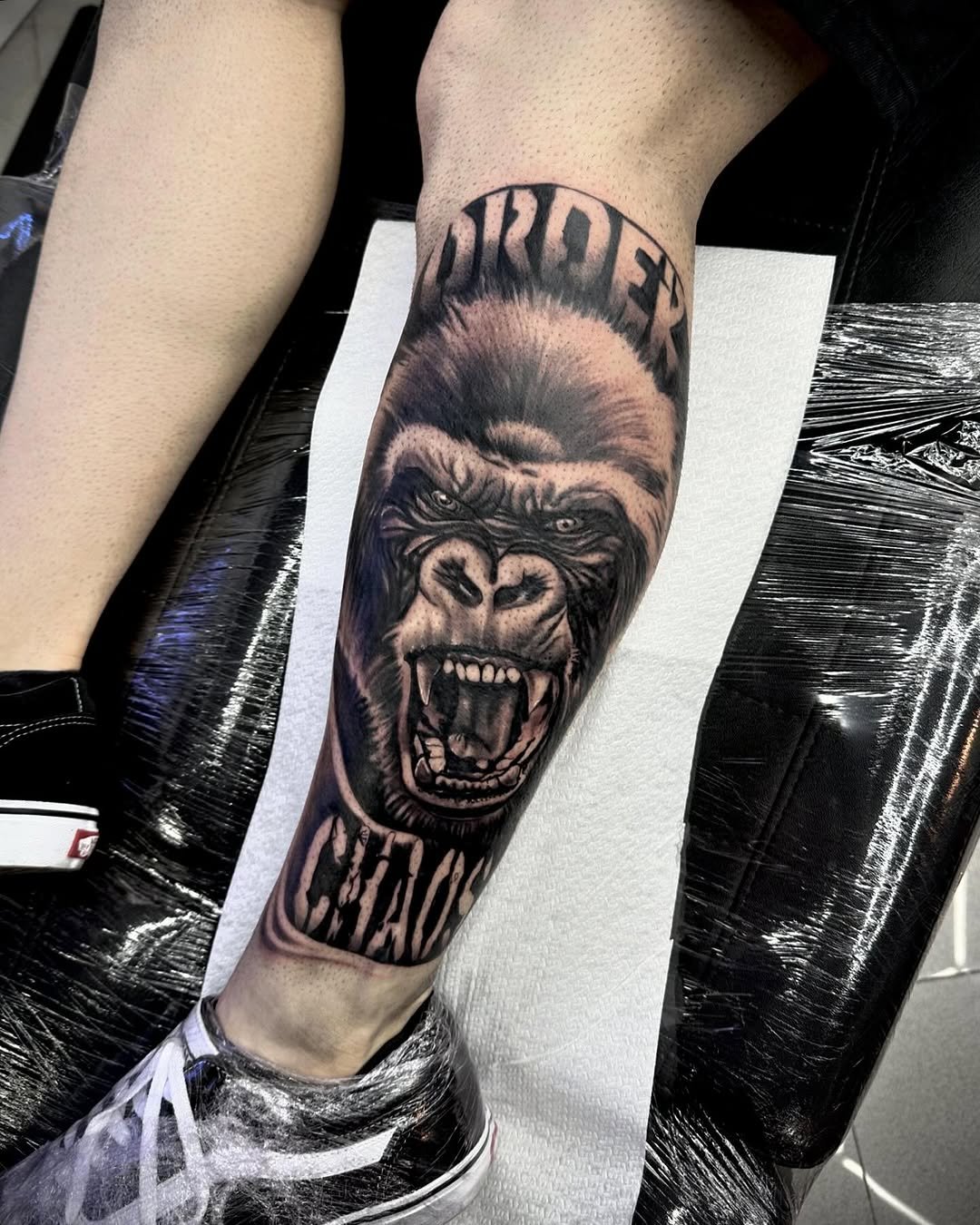 Realistic tattoo